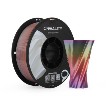 Creality CR-PLA Silk | Filamento para impresión 3D | 1,75mm (1Kg) | Arcoíris