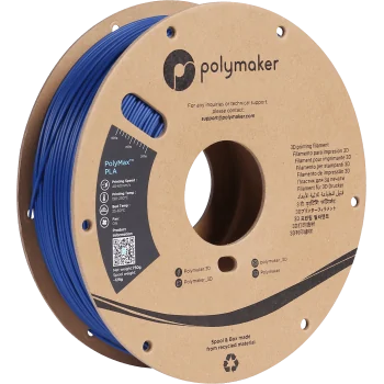 Polymaker PolyMax Tough PLA | Filamento para impresión 3D | 1,75mm (0,75Kg) | Azul