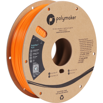 Polymaker PolyMax Tough PLA | Filamento para impresión 3D | 1,75mm (0,75Kg) | Naranja