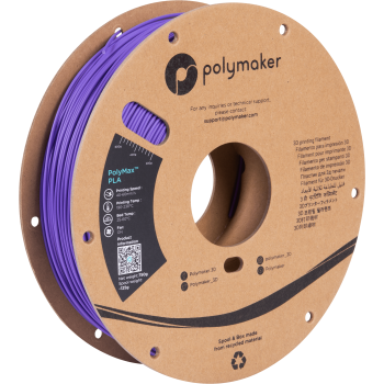 Polymaker PolyMax Tough PLA | Filamento para impresión 3D | 1,75mm (0,75Kg) | Violeta