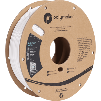 Polymaker PolyMax Tough PETG | 3D Druck Filament | 1,75mm (0,75Kg) | Weiß