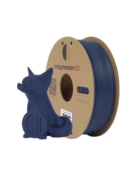 Copymaster3D PLA Carbon | Filamento para impresión 3D | 1,75mm (1Kg) | Azul marino