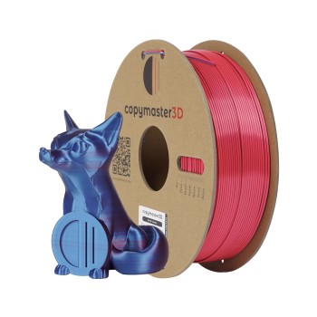 Copymaster3D Duo-Silk | 3D Druck Filament | 1,75mm (1Kg) | Blau