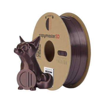 Copymaster3D Duo-Silk : 3D-Druck Filament : 1,75mm (1Kg) : Sonnenblume Braun