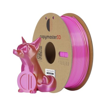 Copymaster3D Duo-Silk | 3D Druck Filament | 1,75mm (1Kg) | Violett Gold