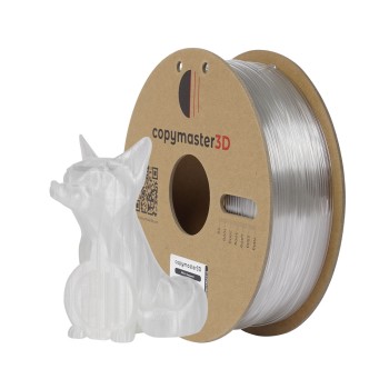 Copymaster3D PETG | Filamento para impresión 3D | 1,75mm (1Kg) | Natural transparente