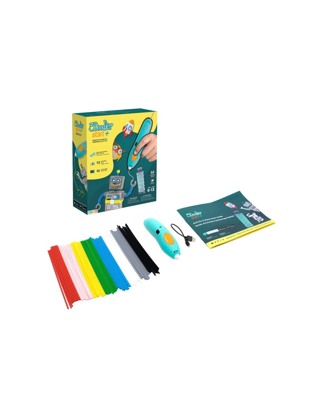 3Doodler Pack "Start Essential Pen" STEAM | Bolígrafo de impresión 3D