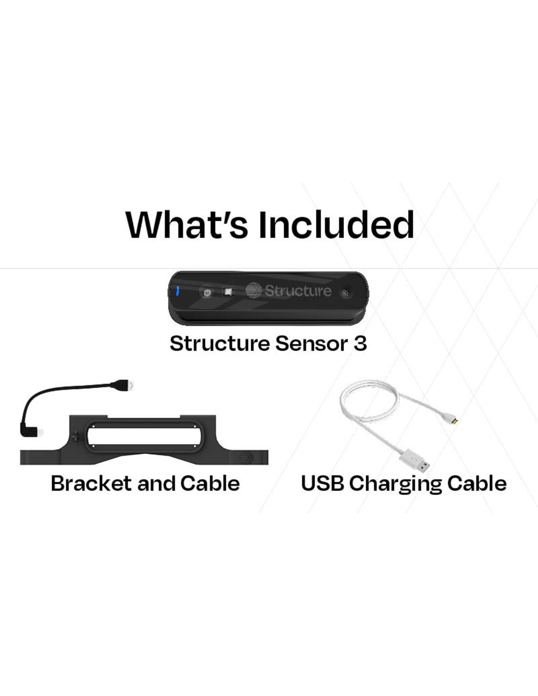 Structure Sensor 3 para iPad | Plataforma de digitalização 3D