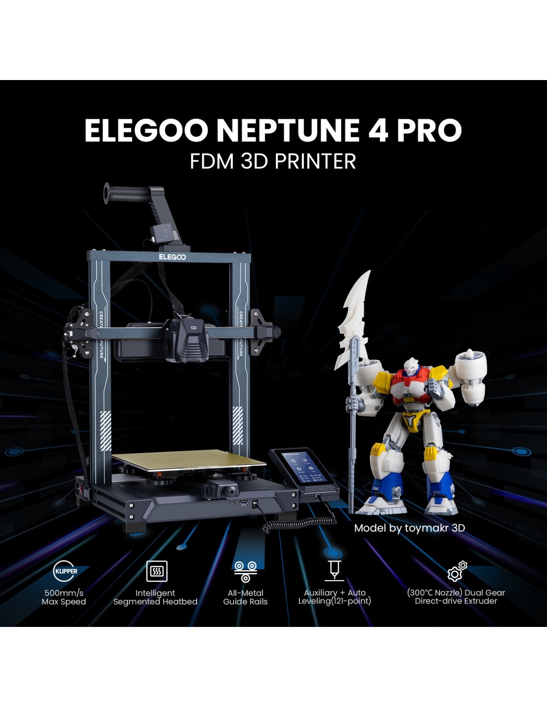 Elegoo Neptune 4 PRO | 3D-Drucker