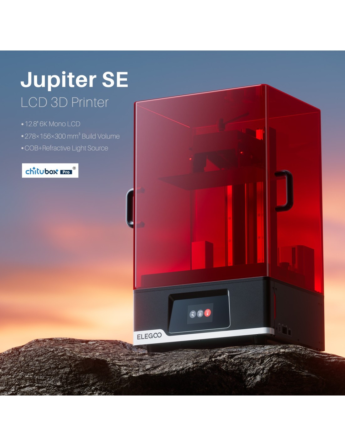 Elegoo Jupiter SE | Impressora de resina 3D