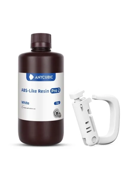 Anycubic ABS-Like Pro 2 | Résine d'impression 3D | 1Kg | Blanc