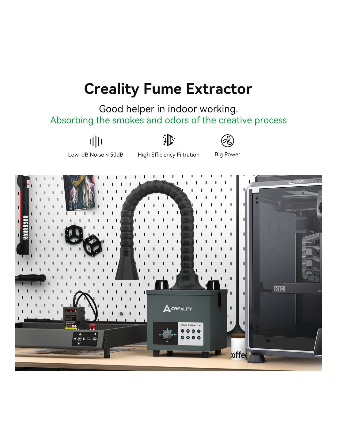 Extractor de humos Creality