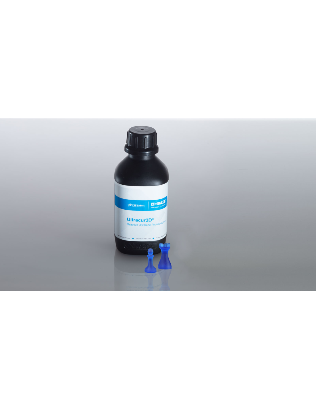 BASF Ultracur3D Color Kit - 0,5kg - Cyan Blue