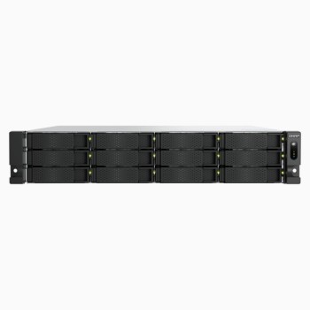 TS-h1277AXU-RP-R5-16G NAS rack 12 bahías - AMD Ryzen 5 7000, 6 núcleos, 12 hilos, 5.1GHz, 16 GB UDIMM DDR5 (max 128GB)