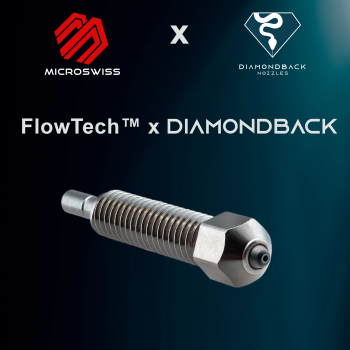 Microswiss FlowTech™ - DiamondBack Nozzle | 1mm