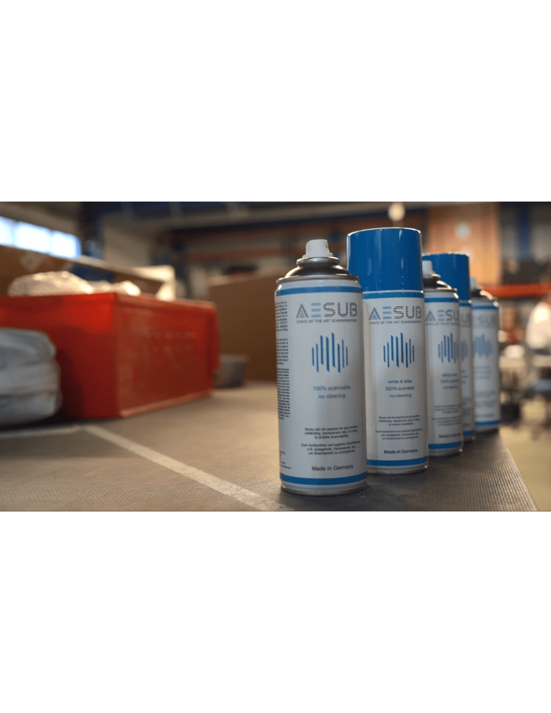 AESUB Blue - Spray de limpeza para desaparecer - 400 ml