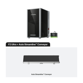 xTool F2 Ultra Dual Laser Engraver + Transporter + 60 W MOPA and 40 W diode