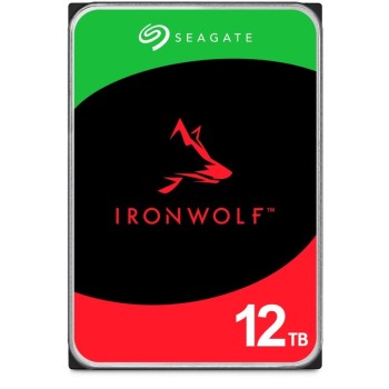 Seagate IRONWOLF NAS 12TB HDD 3,5" - 7200RPM 256MB - ST12000VN0008