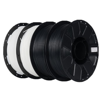 Creality Ender PLA Value Pack - 4 spoler | 3D-printfilament | 1,75 mm (4Kg) | Sort/hvid